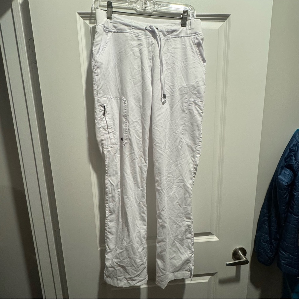 Greys Anatomy by Barco Scrub Mia WHITE Scrub Pants